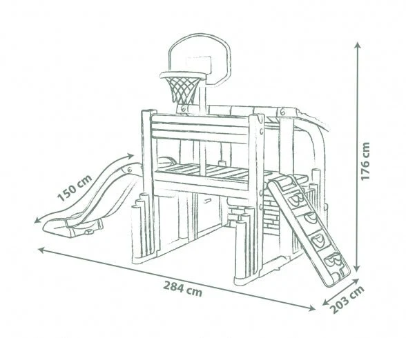 Smoby Fun Center speelhuis