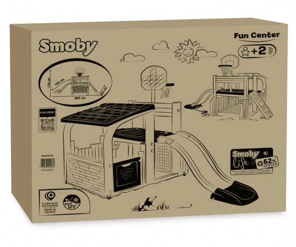 Smoby Fun Center speelhuis