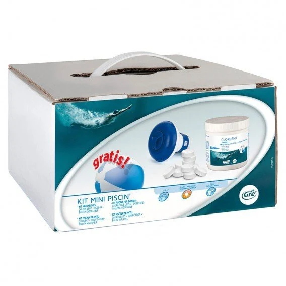 Gre - Kit tratamiento para piscina de 0 a 5 m 76053