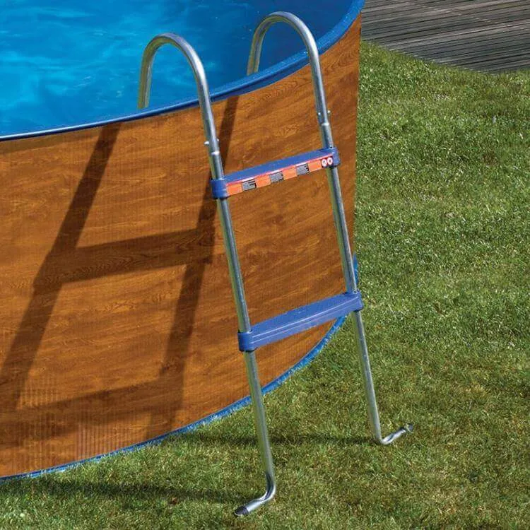 Gre - Escalera tipo tijera para piscina desmontable 98 cm AR109