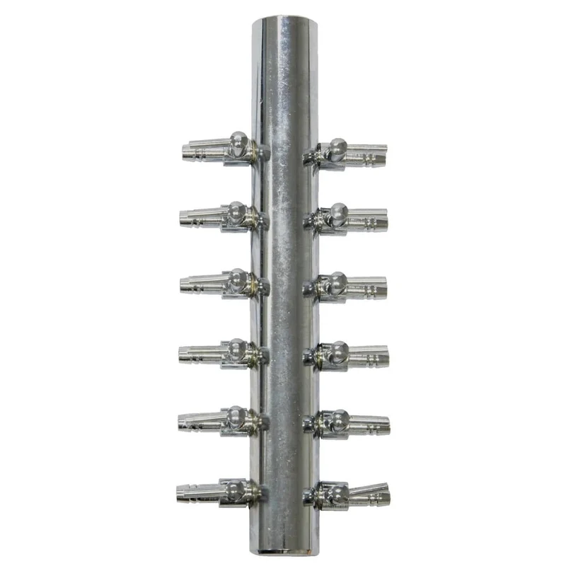 STAINLES AIR DISTRIBUTOR WITH 12 OUTLETS