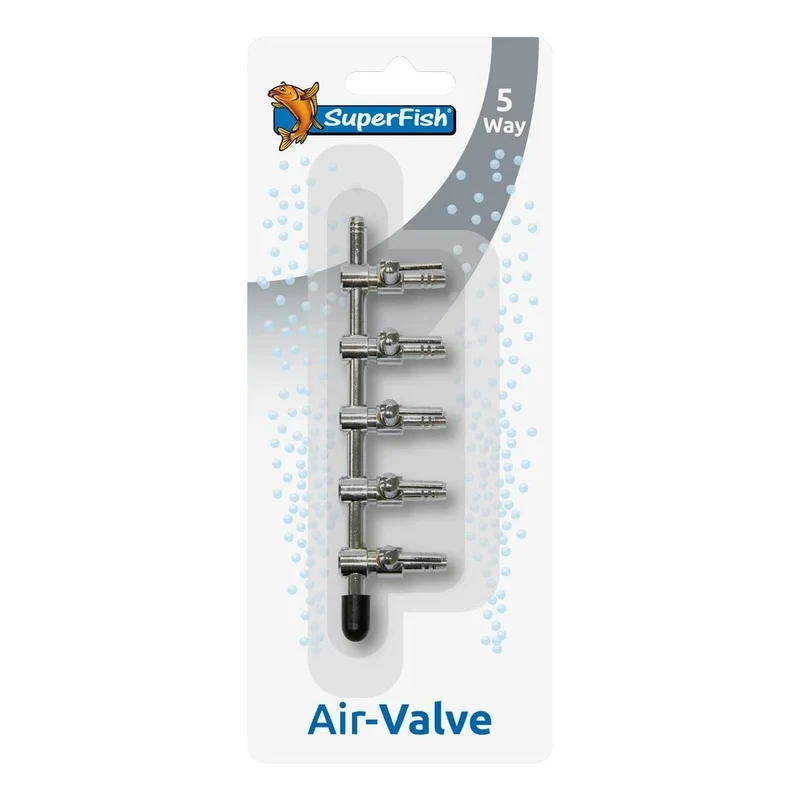 SF BRASS AIR VALVE 5 WAY BLISTER