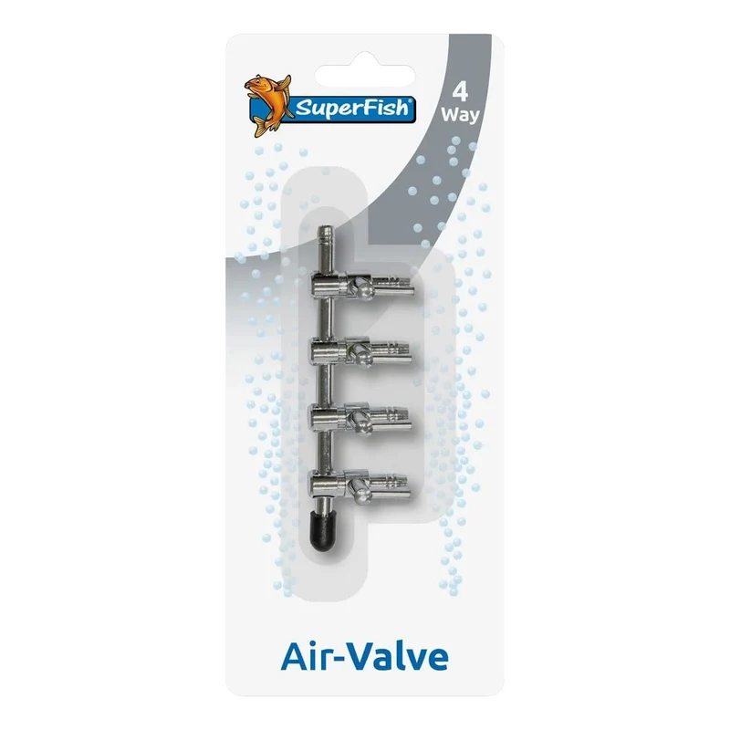 SF BRASS AIR VALVE 4 WAY BLISTER