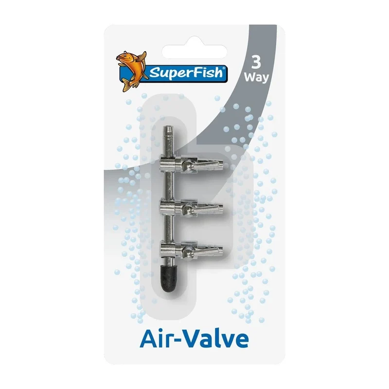 SF BRASS AIR VALVE 3 WAY BLISTER