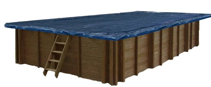 Winterzeil met Maas voor voor houten zwembad 790 cm x 400 cm