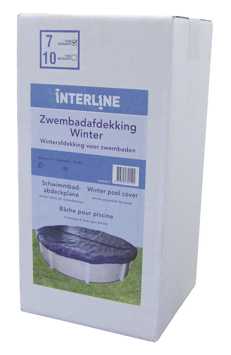 Winterzeil zonder Maas voor rond zwembad Ø 550 cm