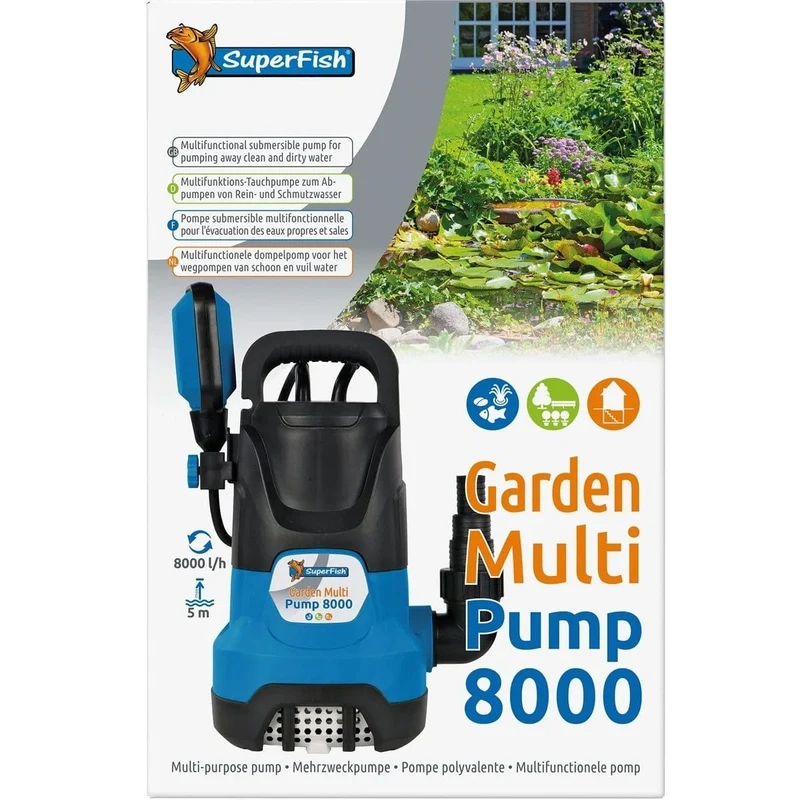 SF GARDEN MULTI PUMP 8000