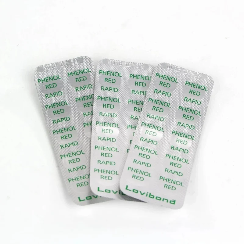 Phenol tabletten voor manuele tester, 100 stuks