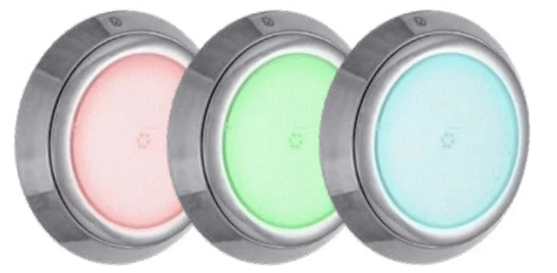 PROJETORES LED RGB Série Slim e SLIM MIDI - betão / liner - Bluezone Pool