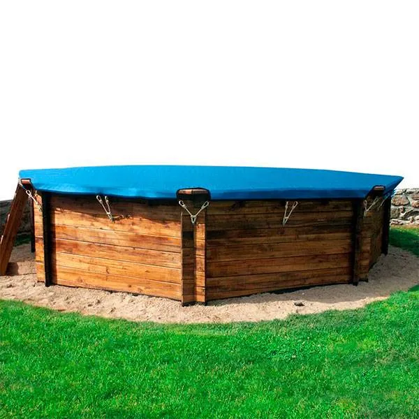 Cobertura de Inverno GRE de 580g/m2 para Piscinas de Madeira Évora, Anise, Cardamon
