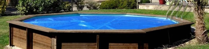 Cobertura Isométrica GRE de bolhas verão de 400μ para Piscinas de Madeira Évora, Anise, Cardamon
