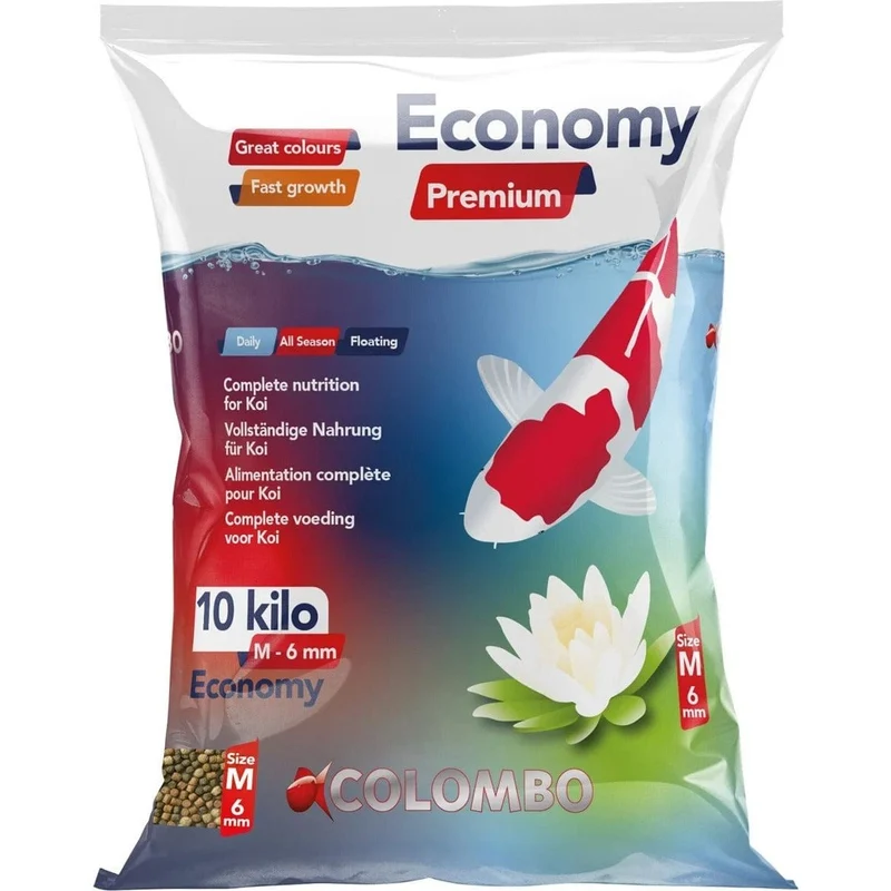 COLOMBO ECONOMY MEDIUM 10 KG - Nourriture pour Carpes Koïs