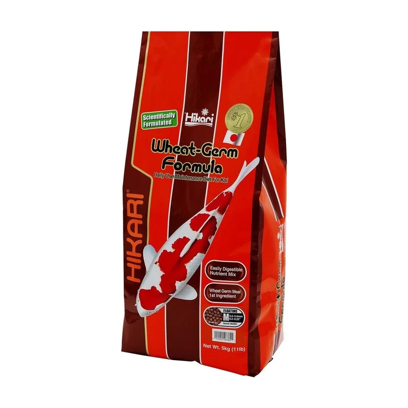 Hikari Wheat-Germ Flottant - Medium 5kg - Facile à digérer, même en hiver !
