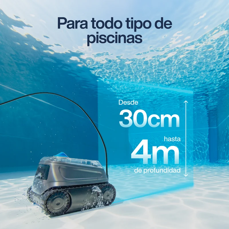 Zodiac CNX 30 iQ Robot limpiafondos con cable para piscina
