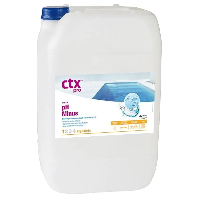 CTX – CTX-15 doméstico minorador de pH líquido para piscina