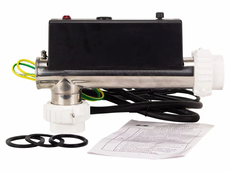 LX H30-R2 spa heater 3 kW - 1,5 inch (L-vorm)