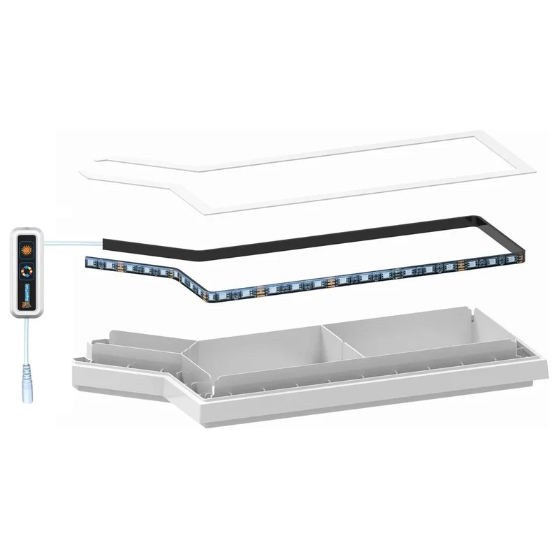 SF QUADRO 40 MULTI COLOUR LED