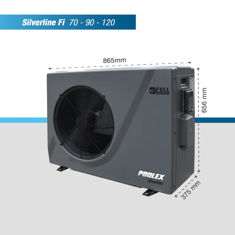 Poolex Silverline Fi Full Inverter WiFi Bomba de calor para piscina