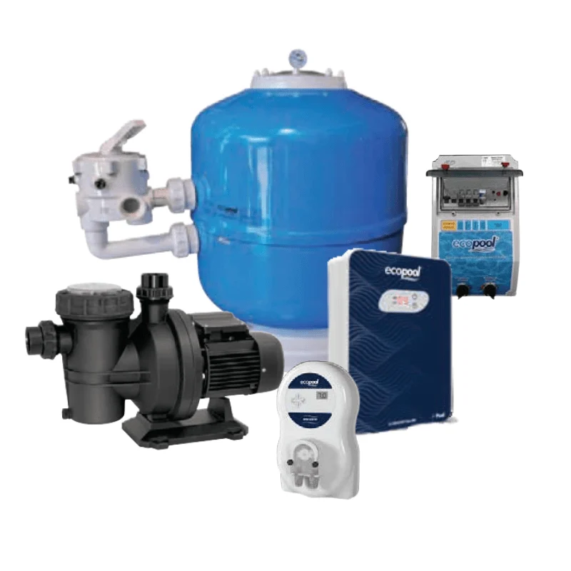 SISTEMAS DE FILTRAÇÃO DA ÁGUA - KIT PACK DE FILTRAÇÃO ECOPOOL