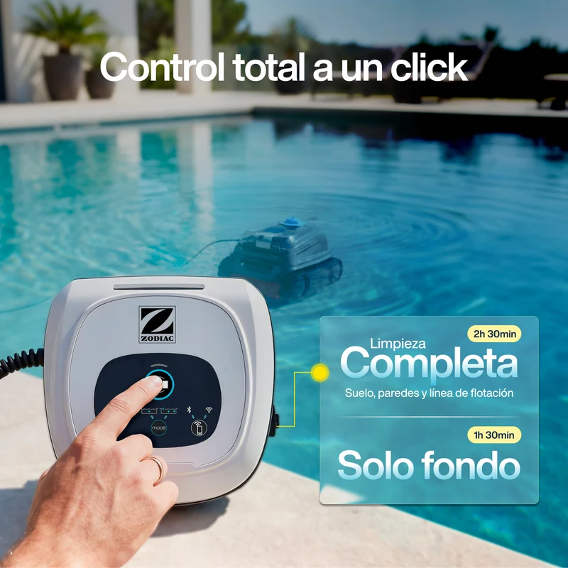 Zodiac CNX 40 iQ Robot limpiafondos con cable para piscina