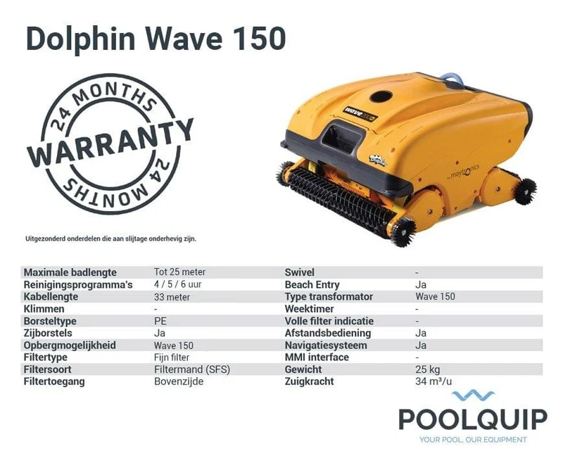 Dolphin Wave 150 zwembadrobot
