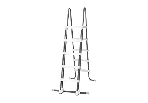 Intex Graphite Grey Panel zwembad - 400 x 300 x 124 cm - met zandfilterpomp en accessoires