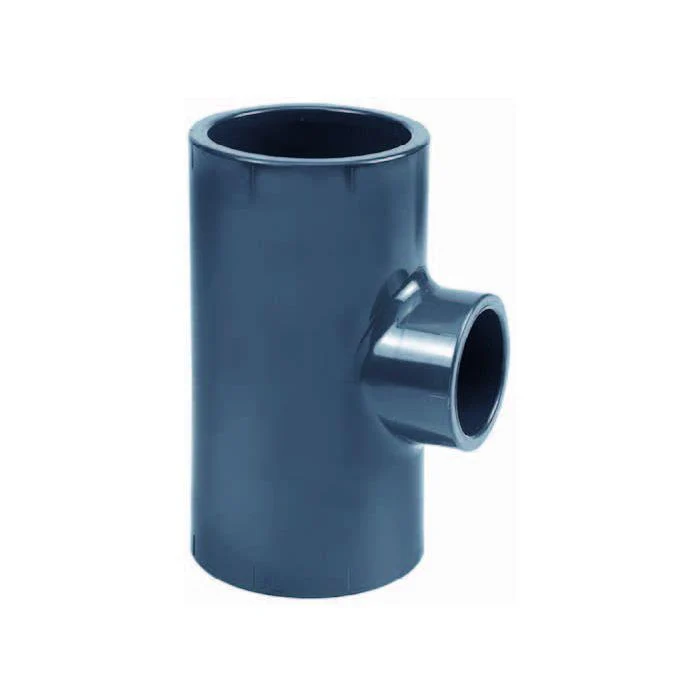 Pièce en T 90° de réduction PVC - À coller - Sous pression