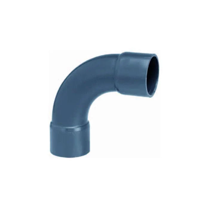 Courbe 90° PVC - À coller - Sous pression