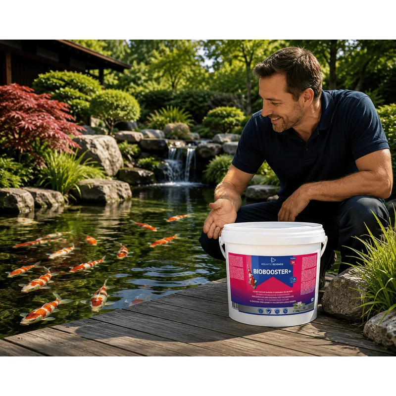 Biobooster+ pour 200m³ - Le nettoyeur du bassin