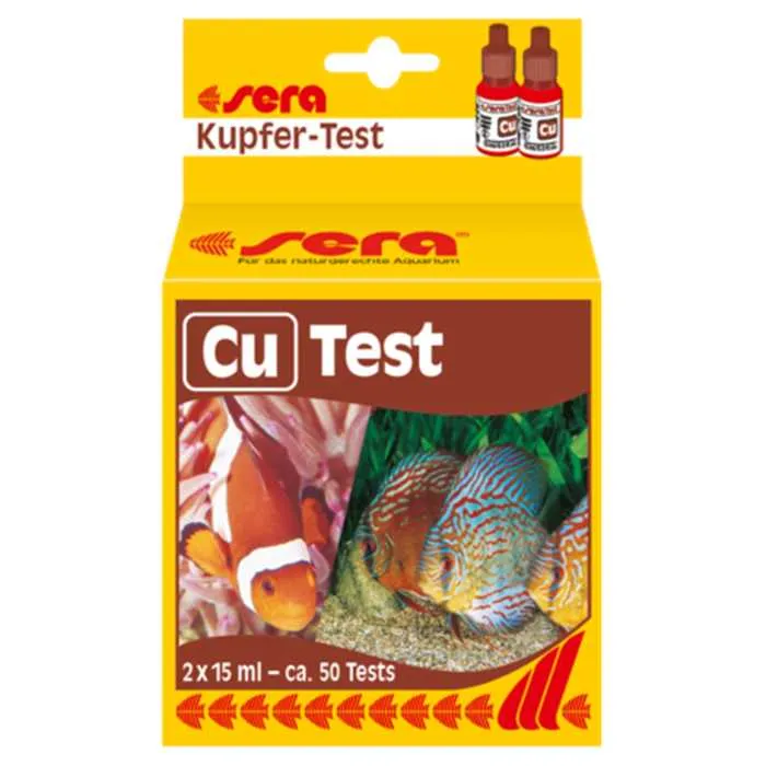 Sera Test Cu - Cuivre - Test en gouttes