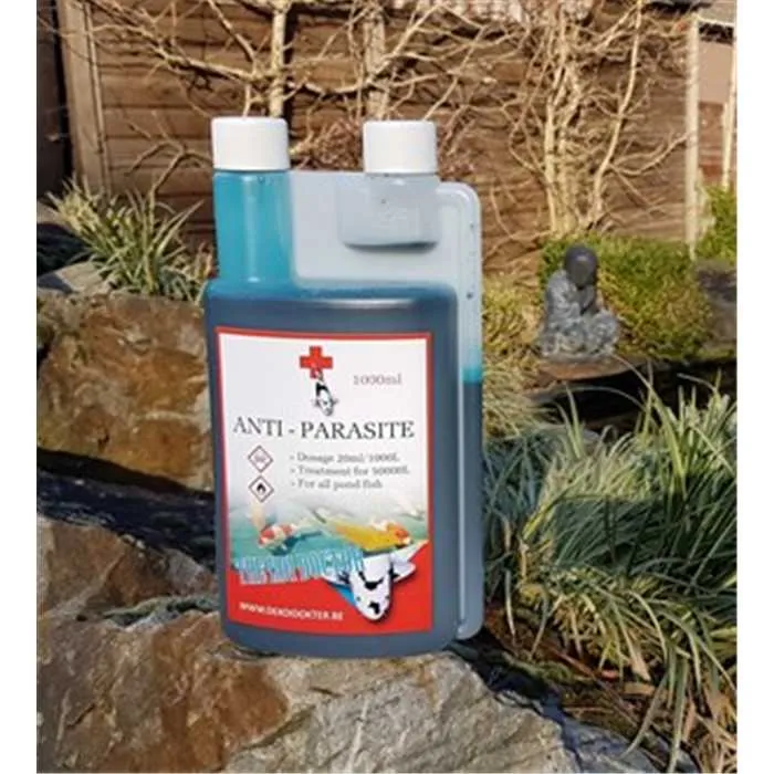 Anti-Parasite 1litre - Formol/Vert de malachite - De Koi Doctor