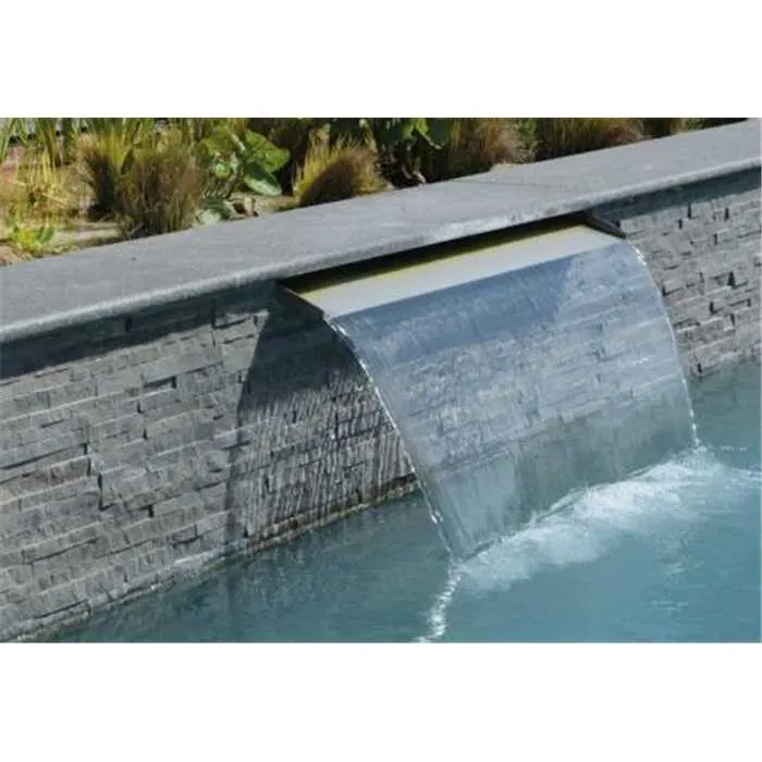 CASCADE RVS 600MM LAME D'EAU INOX - 60CM