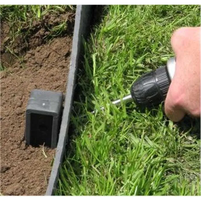 Ecolat droite Brun - 2M x 14CM x 1CM - Bordure de bassin ECOO