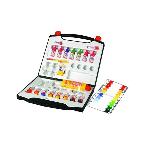 Sera Koi Aqua-Test Box - Valise d'analyse complète avec de nombreux tests