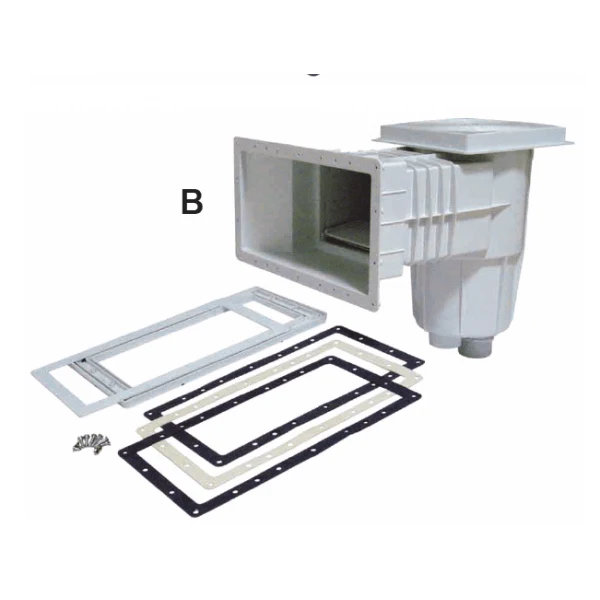Skimmer blanc grand beton/membrane grand