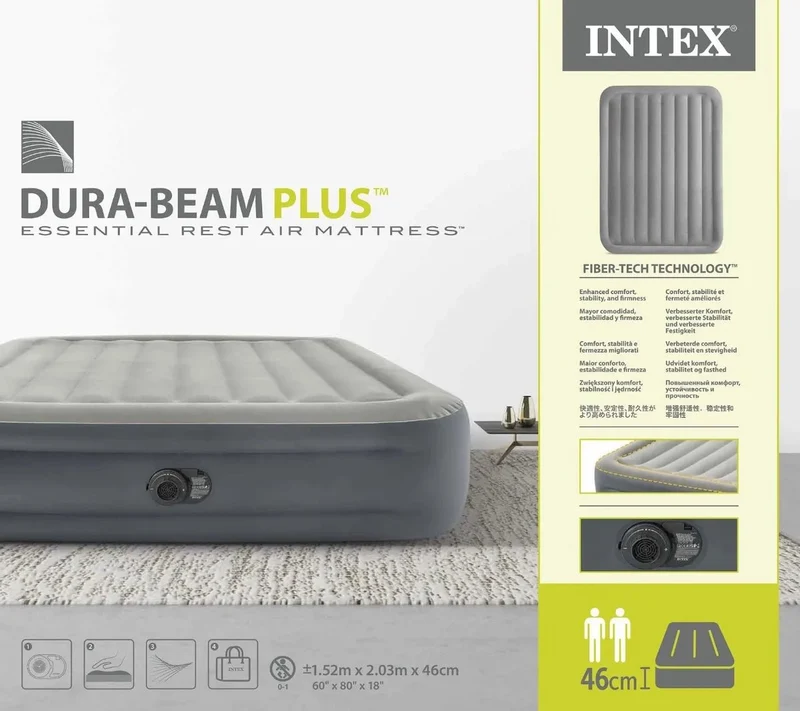 Intex Essential Rest luchtbed - Queensize (152 cm)
