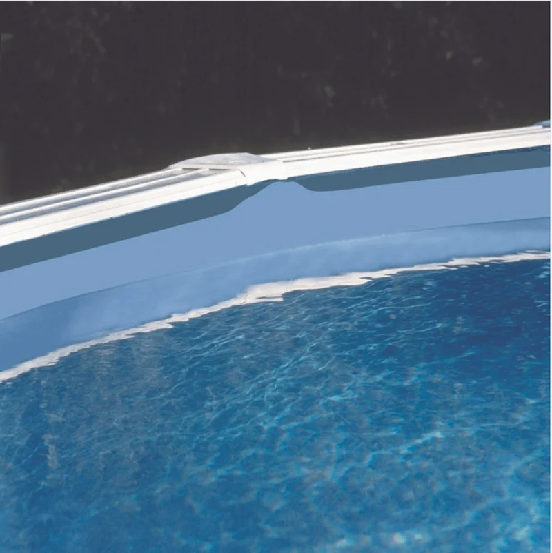 Zwembadliner 500 x 300 x 120 cm - Blauw - 40/100