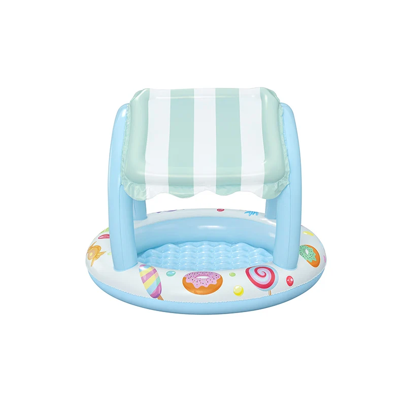 Piscine gonflable pare-soleil Sweet shoppe - 41 pouces