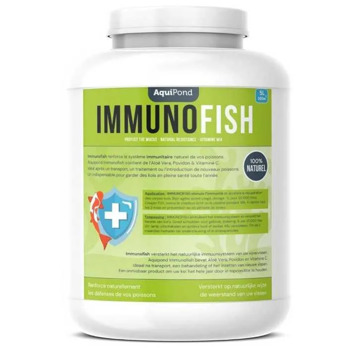Aquipond ImmunoFish - Soin de la mucosité pour carpes koïs