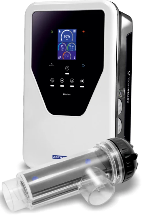 Eletrólise de sal ASTRALPOOL ELITE CONNECT pH rx redox domotica