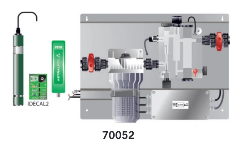 Eletrólise de sal ASTRALPOOL ELITE CONNECT pH rx redox domotica