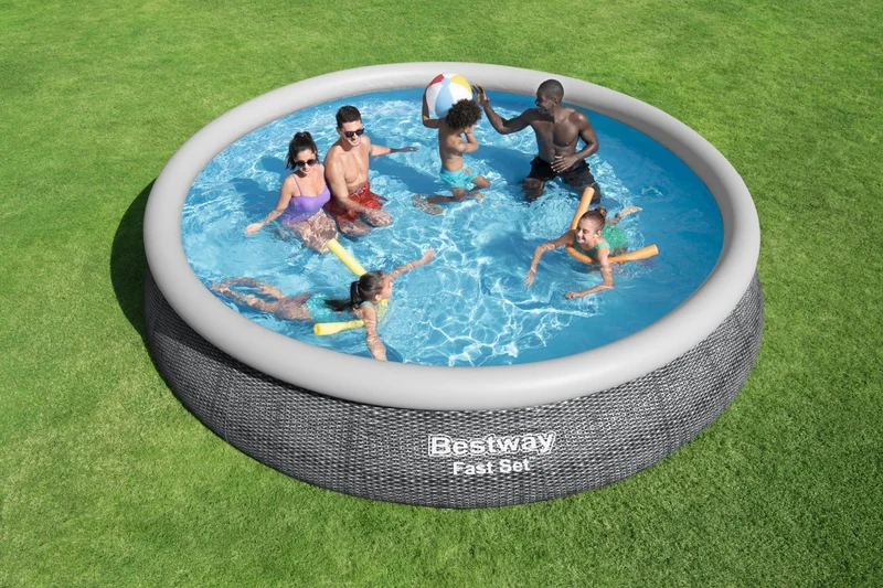 Bestway opzetzwembad Fast Set rond Ø457x84cm
