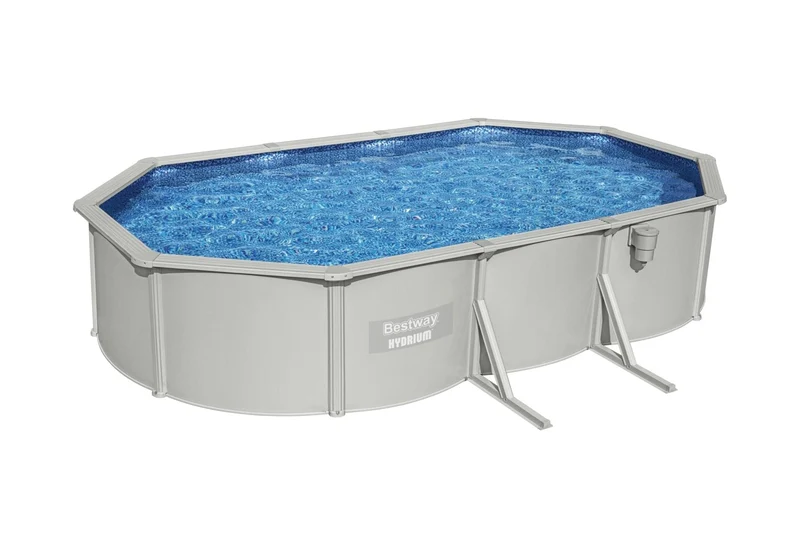 Bestway Hydrium stalen zwembad ovaal 610 cm x 360 cm x 120 cm