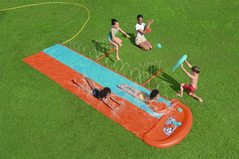 Waterglijbaan Buikschuifbaan met Waterpistool 488cm