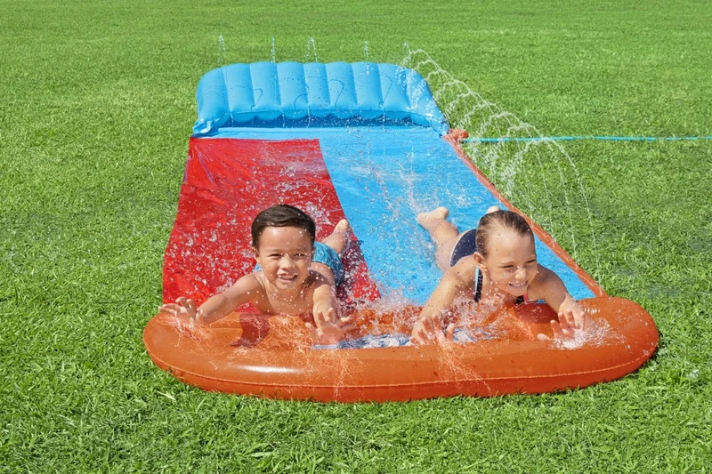 Bestway H2OGO! Waterglijbaan Tsunami Splash Ramp (2 personen)