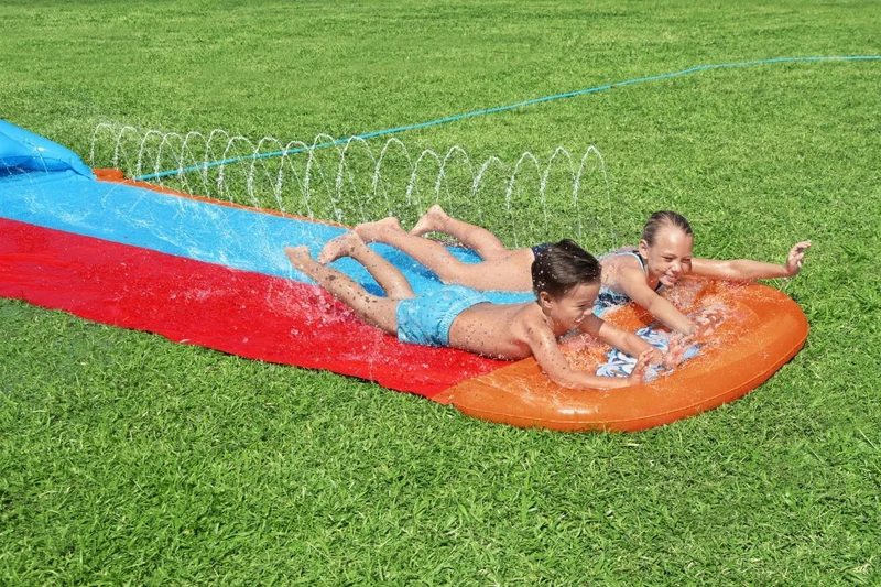 Bestway H2OGO! Waterglijbaan Tsunami Splash Ramp (2 personen)