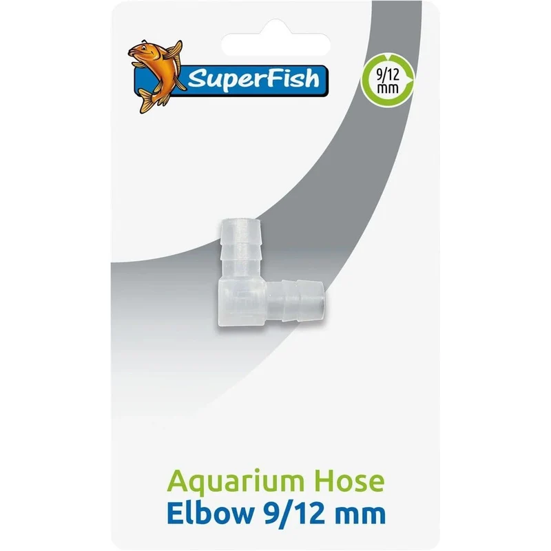 SF AQUARIUM HOSE ELBOW 9/12 MM