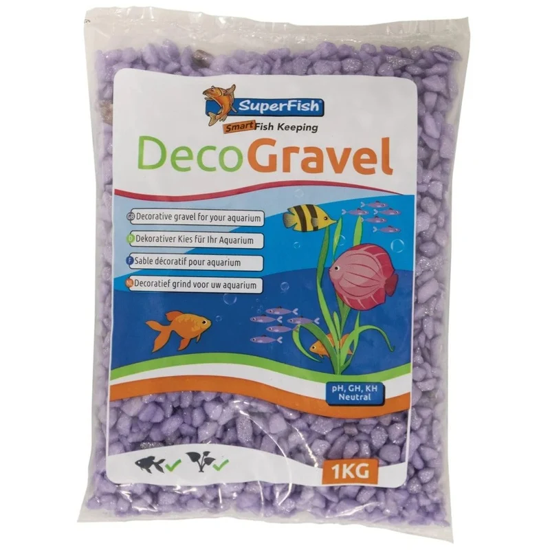 SF DECO GRAVEL GLAMOUR LILA 1 KG