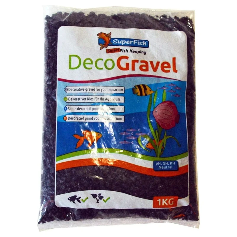 SF DECO GRAVEL BLACK 1 KG