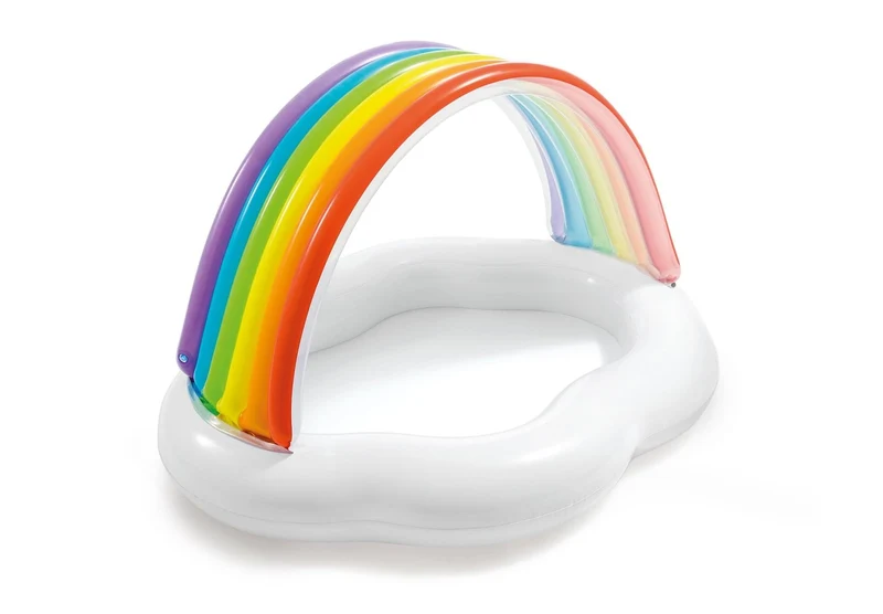 Intex Regenboog babyzwembad 142cm x 119cm